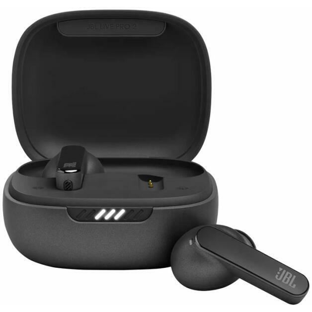 JBL Live Pro 2 TWS zajszűrős Bluetooth fülhallgató fekete(JBL - LIVEPRO2TWS - BLK) (JBL - LIVEPRO2TWS - BLK) - Partij stunter