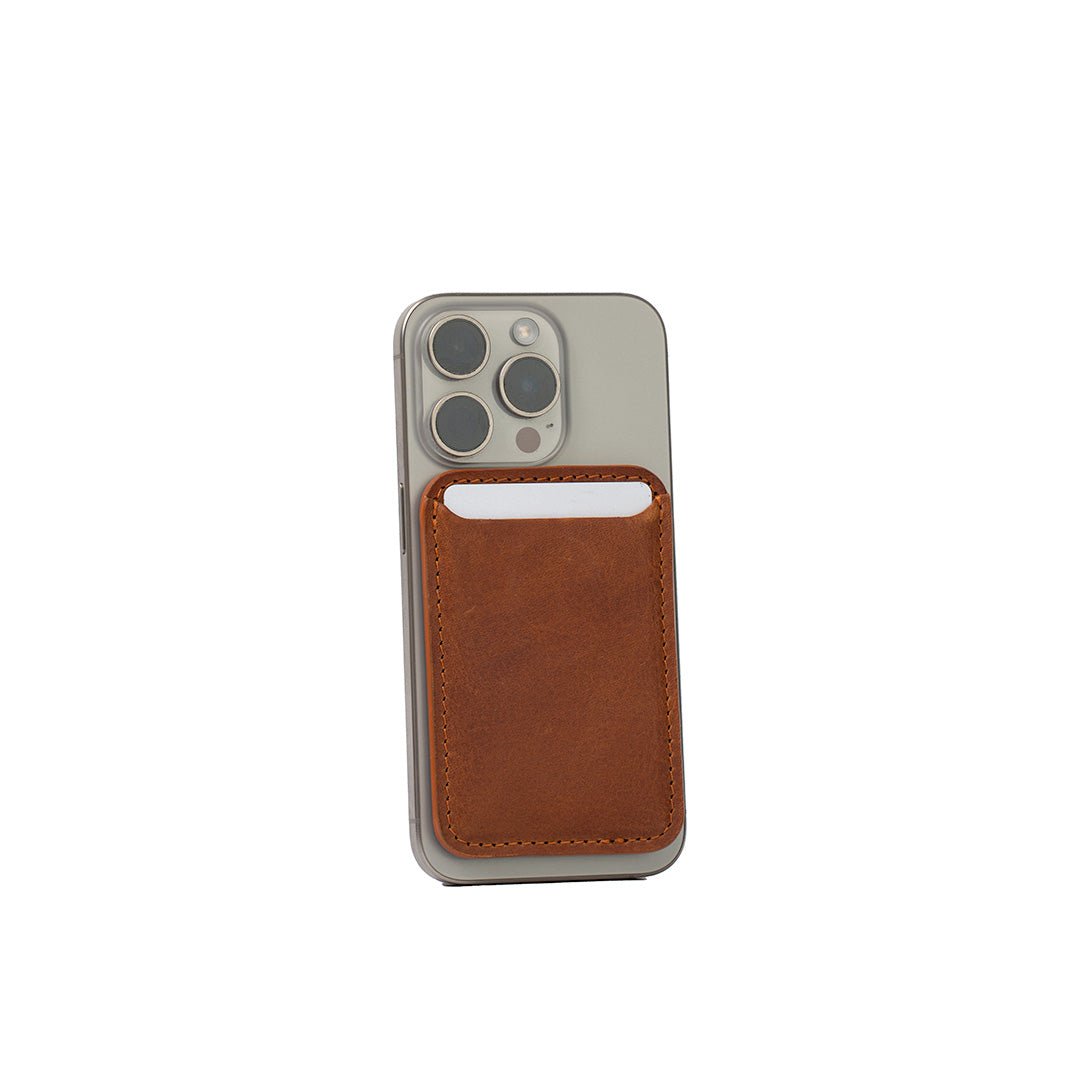 Full - Grain Leather MagSafe wallet - Classic - Partij stunter