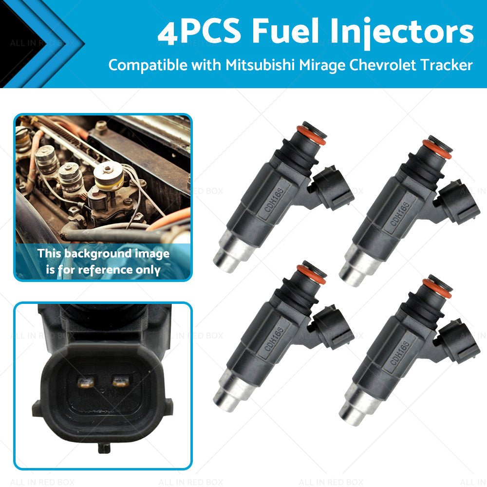 4PCS Fuel Injector CDH166 Suitable for Mitsubishi Mirage 1. 5L Suzuki Vitara 1. 6L - Partij stunter