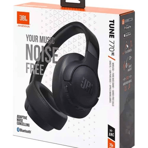 Słuchawki nauszne JBL Tune 770NC ANC Czarny (JBL - T770 - BLK) - Partij stunter