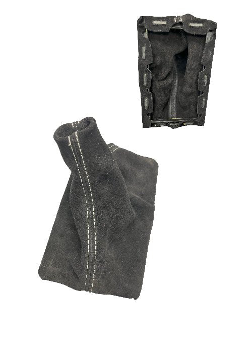 Genuine Suede Manual Shift Boot Cover + Frame For 2005 - 2009 Ford Mustang GT Convertible Coupe V8 V6 - Partij stunter