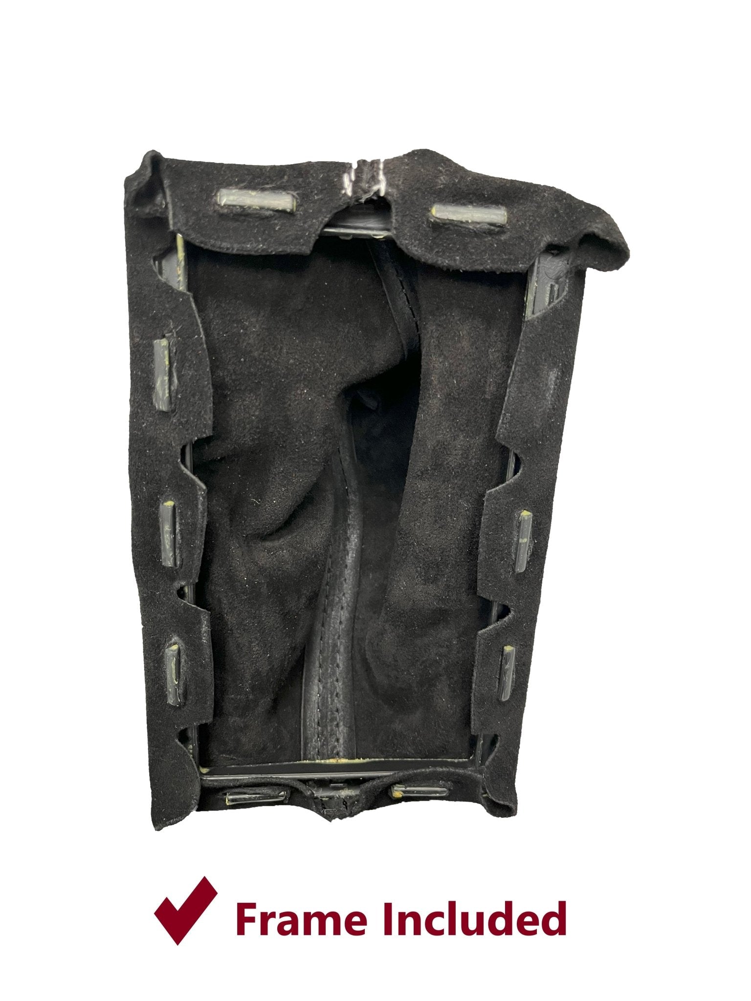 Genuine Suede Manual Shift Boot Cover + Frame For 2005 - 2009 Ford Mustang GT Convertible Coupe V8 V6 - Partij stunter