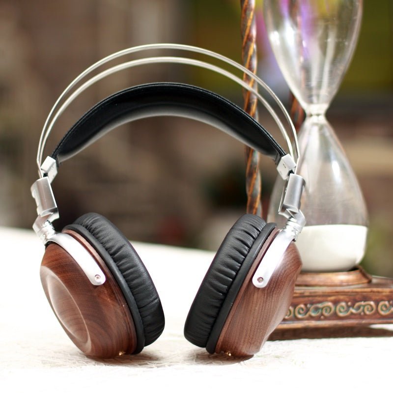 DIY 50mm Wood HIFI Headphones - Partij stunter