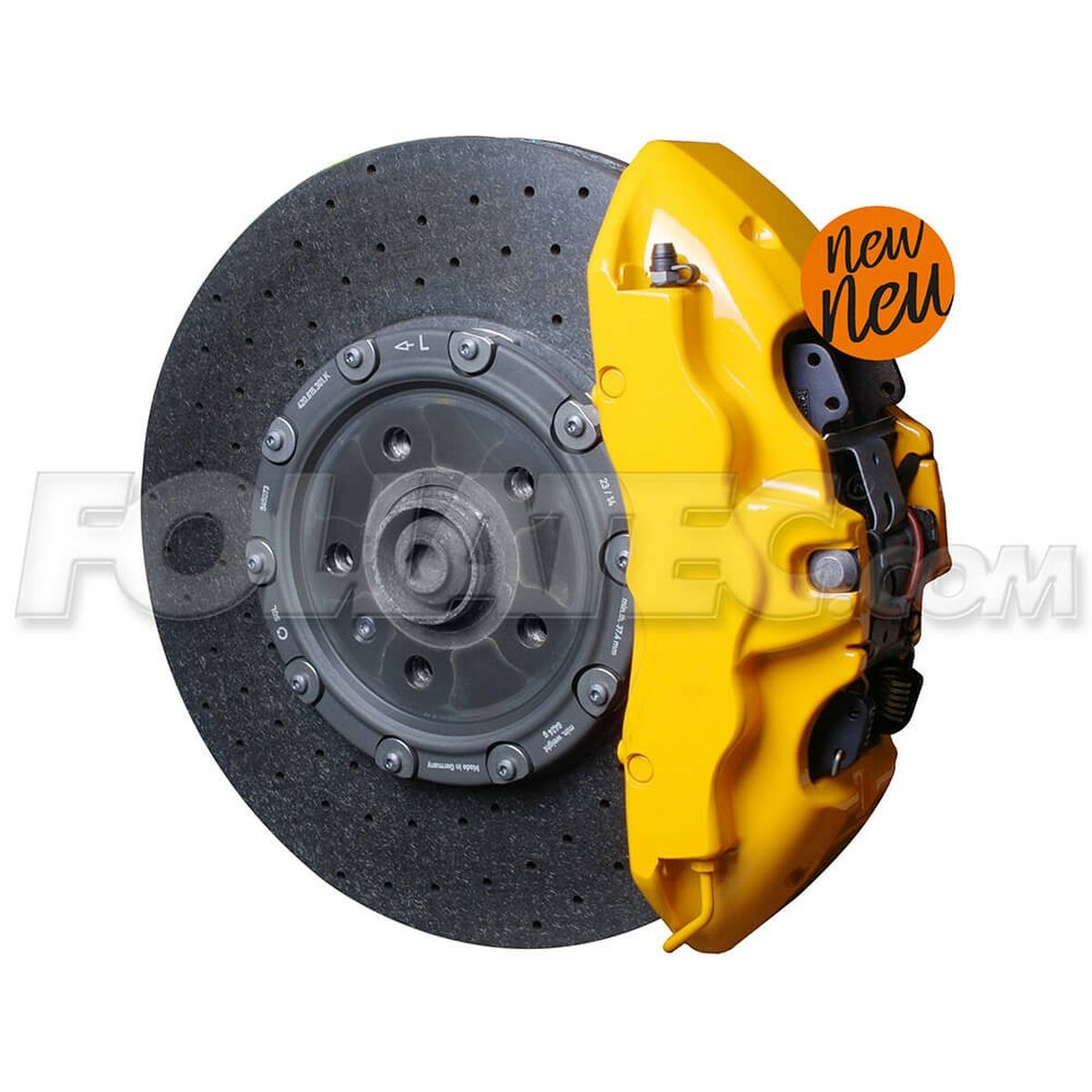 Painting set Foliatec FO2195 Brake Calipers Yellow - Partij stunter