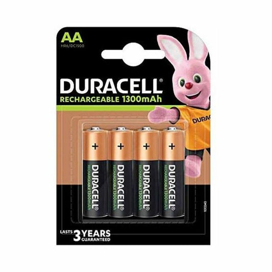 Rechargeable Batteries AA DURACELL 1300 mAh - Partij stunter