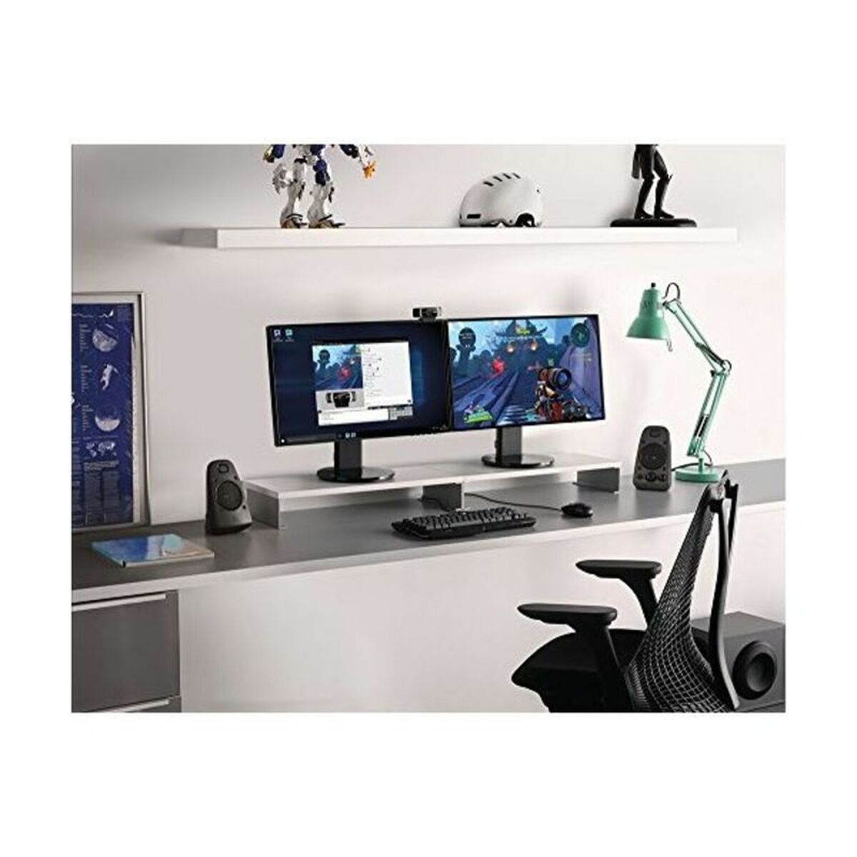 Gaming Speakers Logitech 980 - 001256 2.1 Black 200W - Partij stunter