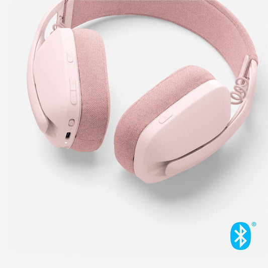 Headphones with Microphone Logitech Zone Vibe 100 Pink - Partij stunter