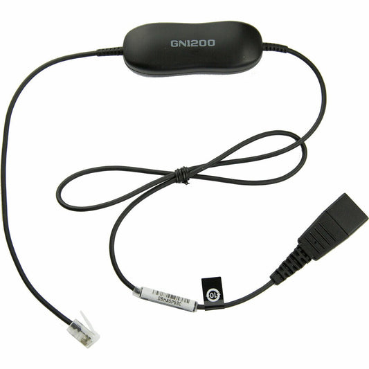 Telephone Cable Connection Jabra 88001 - 99 0,8 m - Partij stunter
