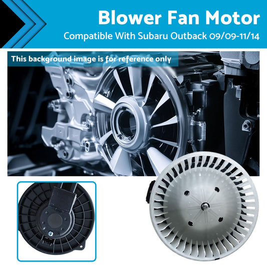 HVAC Blower Fan Motor 2 Pins Dashboard Suitable For Subaru Outback 2009 - 2014 - Partij stunter