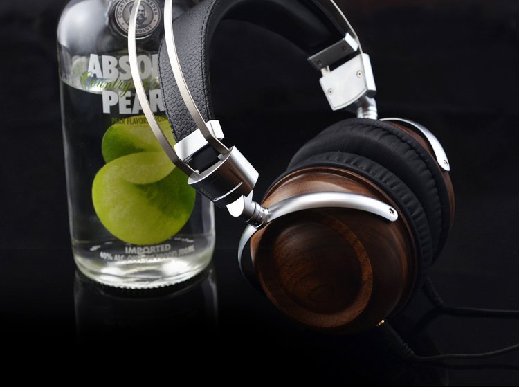 DIY 50mm Wood HIFI Headphones - Partij stunter