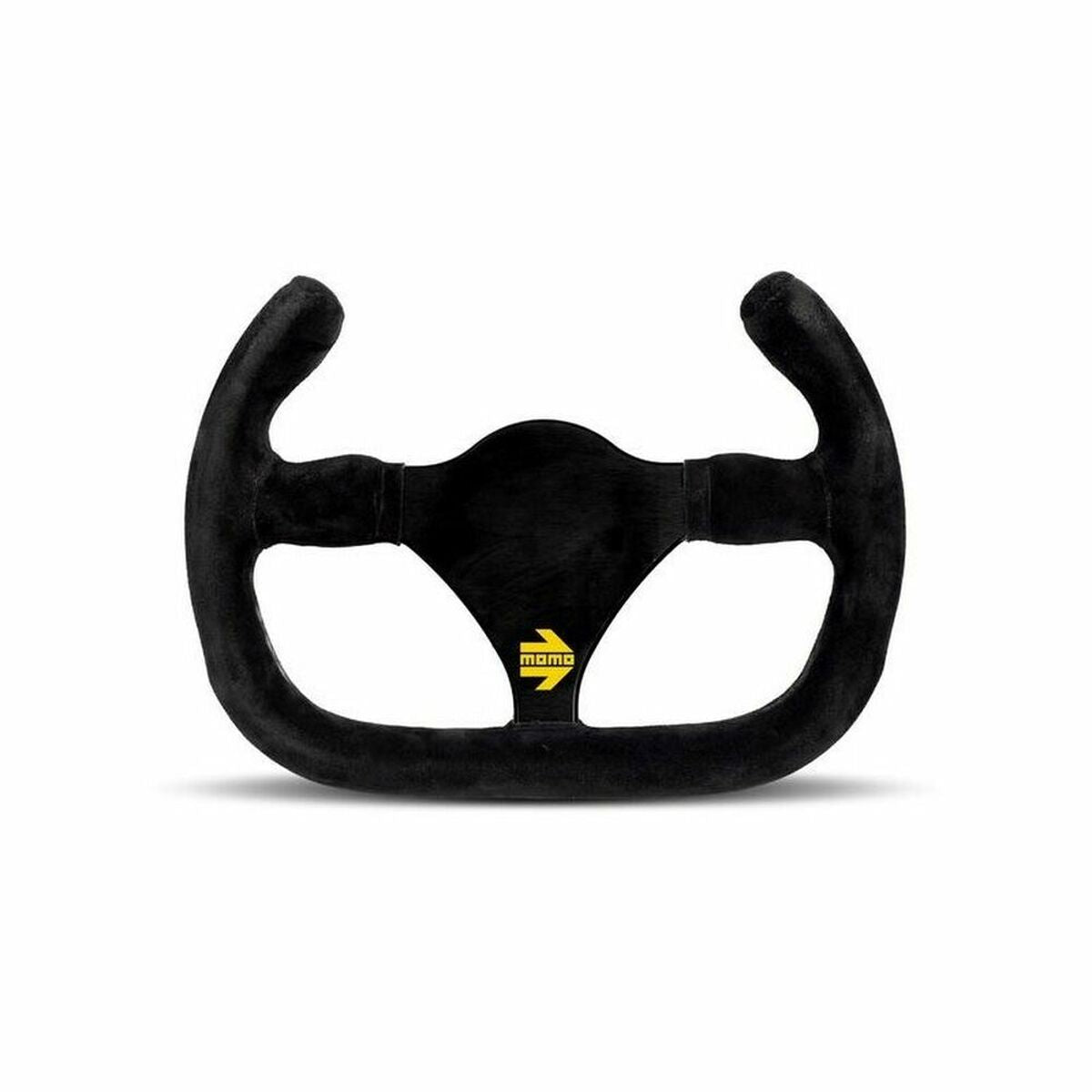 Racing Steering Wheel MOMO MOM11150272761R Black Ø 11 cm - Partij stunter