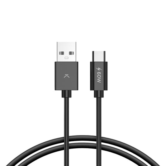 USB Cable KSIX Power Delivery Black - Partij stunter