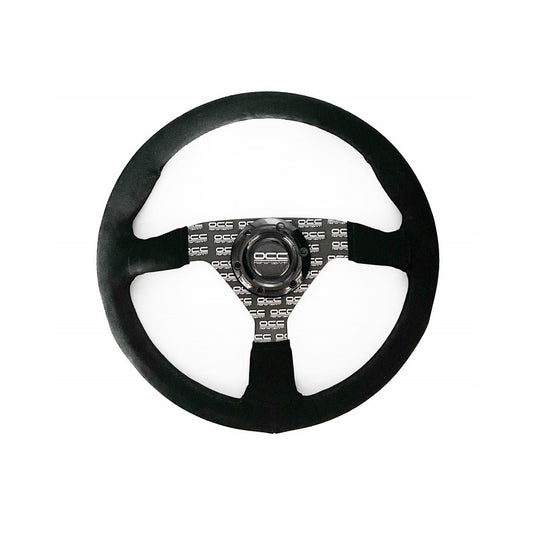 Racing Steering Wheel OCC Motorsport OCCVOL015 Black Leather Ø 35 cm - Partij stunter