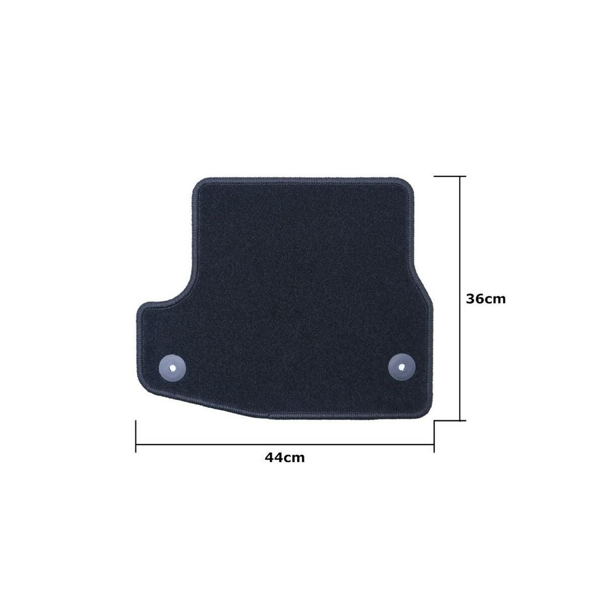 Car Floor Mat Set OCC Motorsport OCCD0021 5 Pieces - Partij stunter