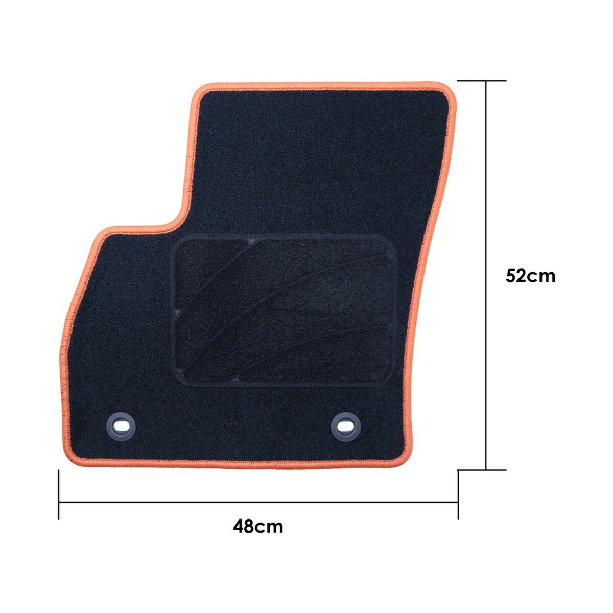 Car Floor Mat Set OCC Motorsport OCCCT0042YE CITROEN Nemo 5 Pieces - Partij stunter
