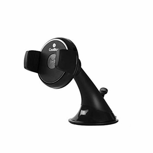 Wireless Charger Support for Car CoolBox CoolCharge Black 15 x 20 x 10 cm - Partij stunter