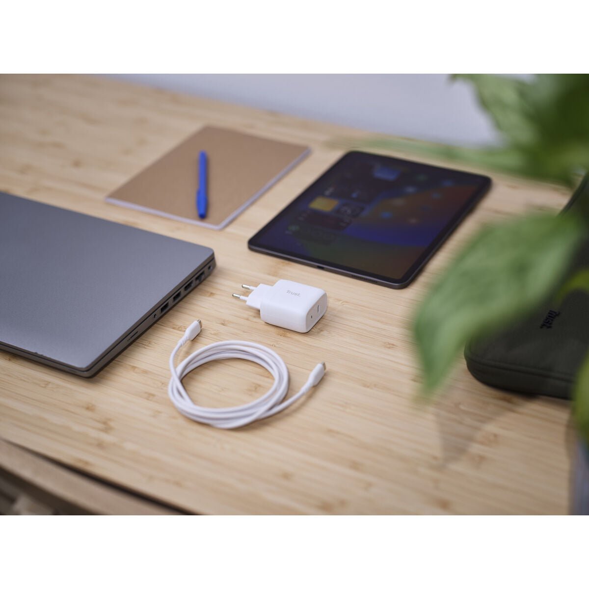 Wall Charger Trust 25138 White - Partij stunter