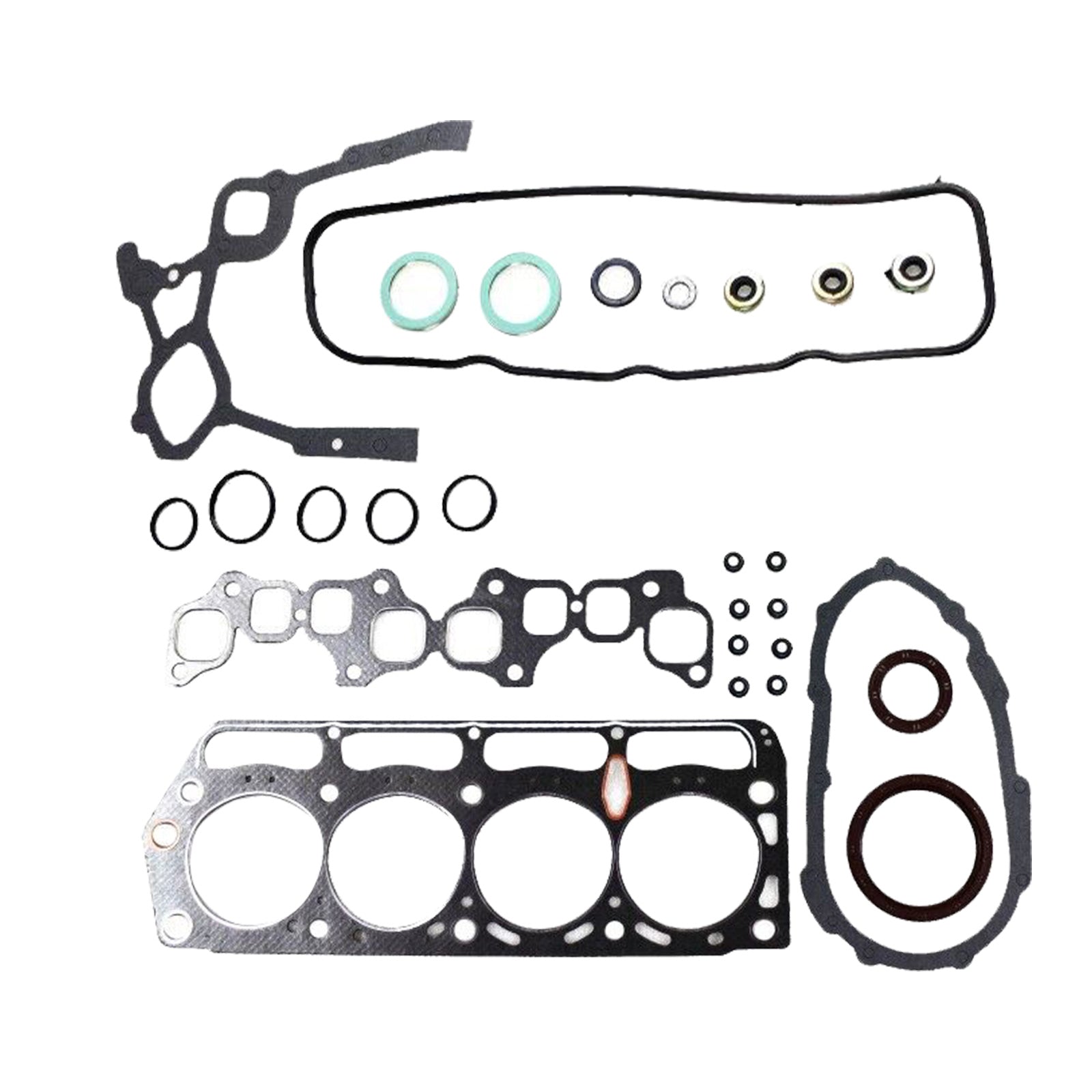 Front Head Gasket Suitable For Toyota Hilux 1Y 2Y 3Y - C YN55 1.6L YN57 2L 1.8L 8V - Partij stunter