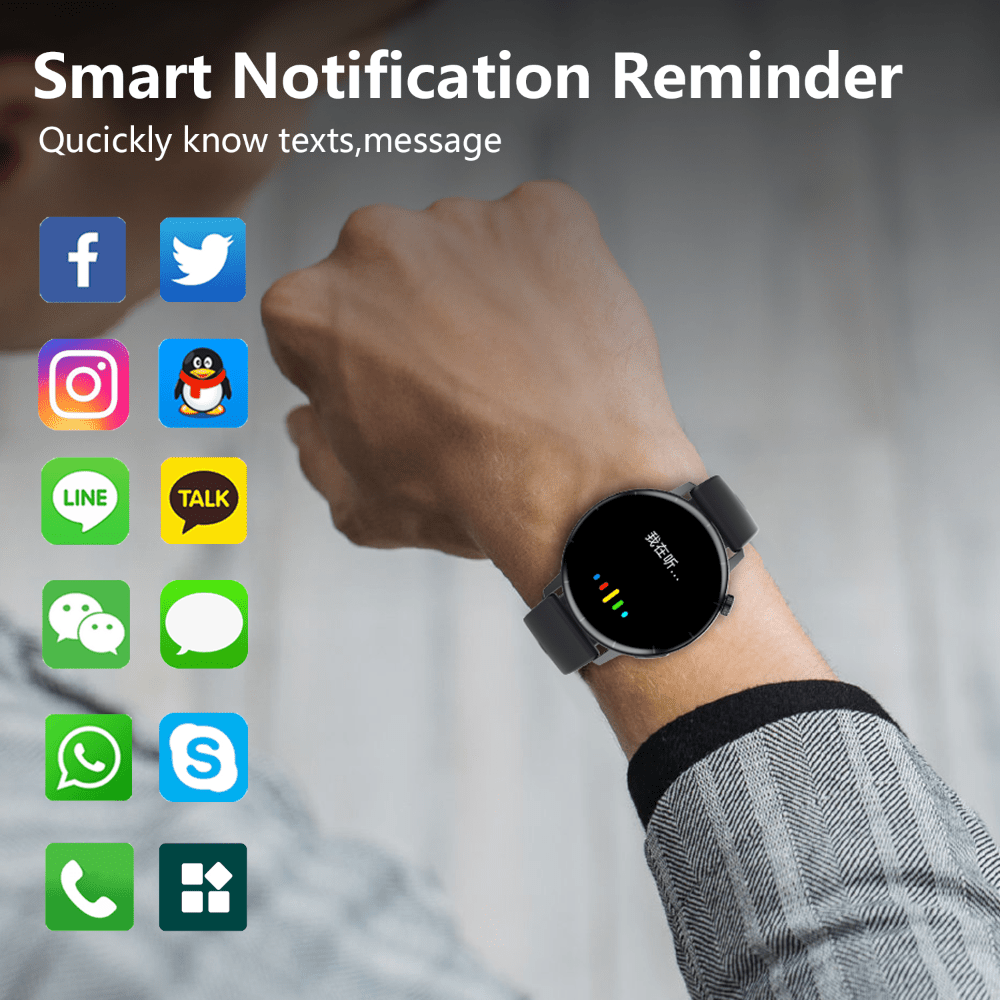 ECG monitor Smart Watch Non Invasive Blood Glucose Smart Watch with Blood Component Analysis - Partij stunter