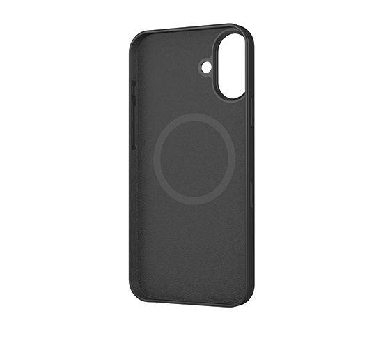Coque silicone MagSafe iPhone 16 Plus - Noir - Partij stunter